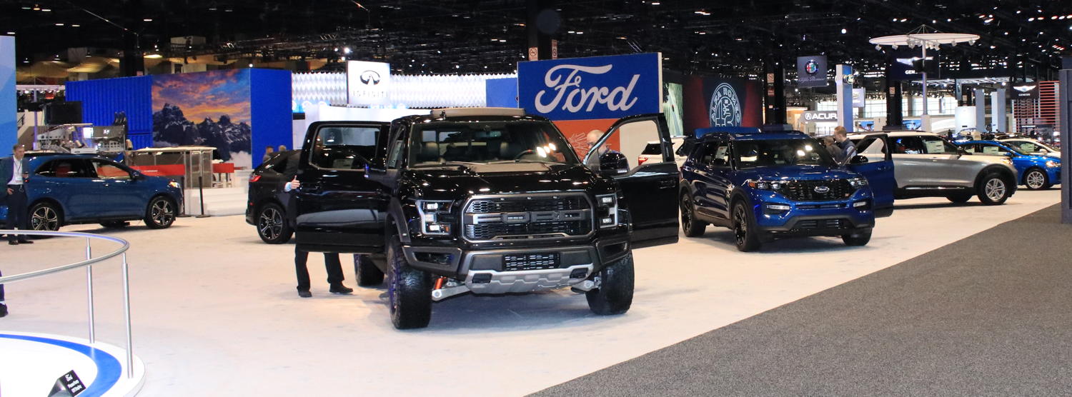 2020 Chicago Auto Show Ford Stand